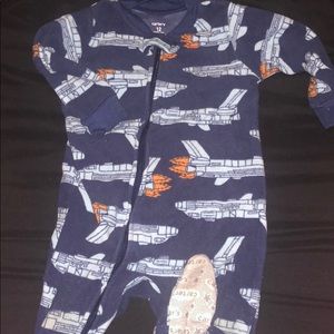 12M zip-up pajama